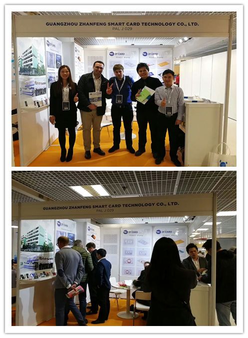 展豐智能卡閃耀亮相2017法國智能卡展 展豐智能卡閃耀亮相2017法國智能卡展